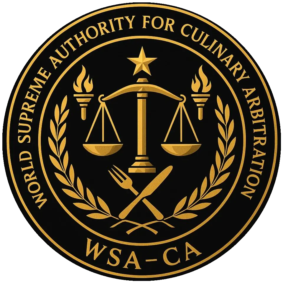 WORLD SUPREME AUTHORITY FOR CULINARY ARBITRATION LTD